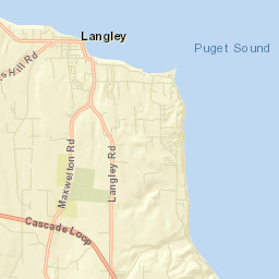 Langley Street Map