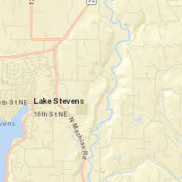 Lake Stevens Street Map