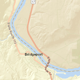 Bridgeport Street Map