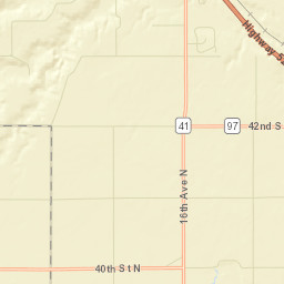 16th Ave N Velva ND 58790 America Street Map