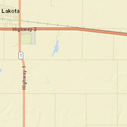 Lakota Street Map