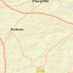 Pleugriffet Street Map