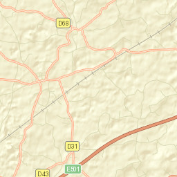 Louplande Street Map