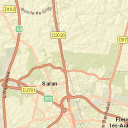 Saran Street Map