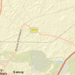 Marigny-les-Usages Street Map