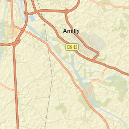 Amilly Street Map