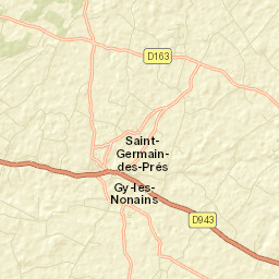 Saint-Germain-des-Prés Street Map