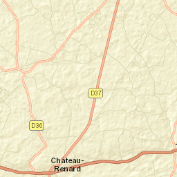 Château-Renard Street Map