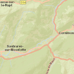 Cornimont Street Map
