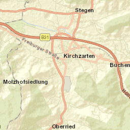 Stegen Street Map