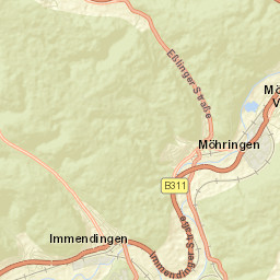 Immendingen Street Map