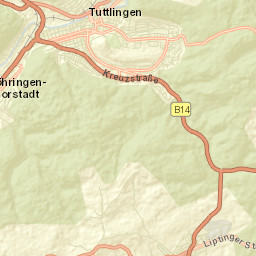 Tuttlingen Street Map
