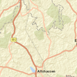 Altshausen Street Map