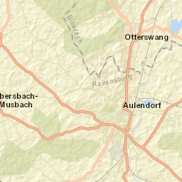 Ebersbach-Musbach Street Map