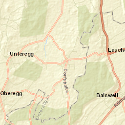 Unteregg Street Map