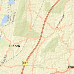 Westendorf Street Map