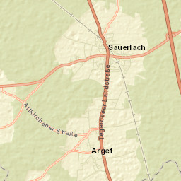 Sauerlach Street Map