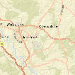Traunreut Street Map