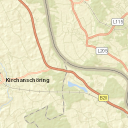 Kirchanschöring Street Map