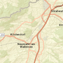 Strasswalchen Street Map