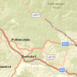 Pottenstein Street Map