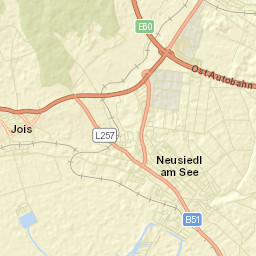 Neusiedl am See Street Map