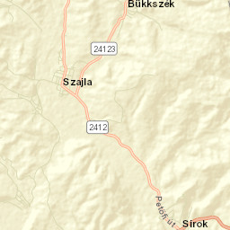 Sirok Street Map