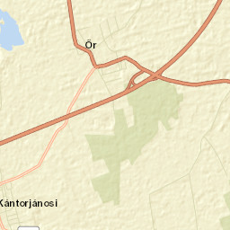 Kántorjánosi Street Map