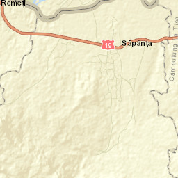 Comuna Sãpânţa Street Map