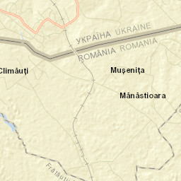 Muşeniţa Street Map