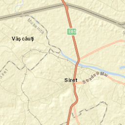 Siret Street Map