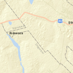 Comuna Ştiubieni Street Map