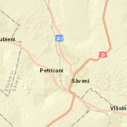 Oraş Sãveni Street Map
