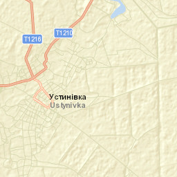 Ustynivka Street Map