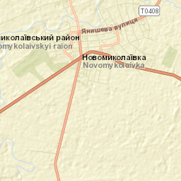 Novomykolayivka Street Map