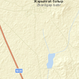 Aqshataū Street Map