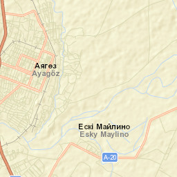 Ayagoz Street Map