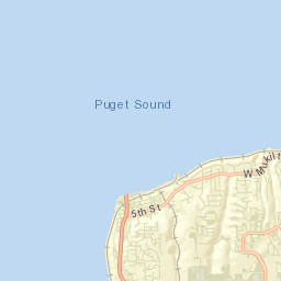 Mukilteo Street Map