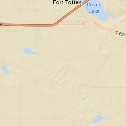 Fort Totten Street Map
