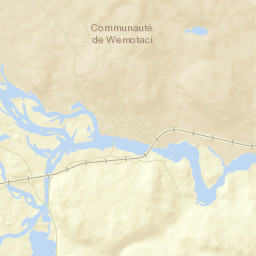 Weymontachie Street Map