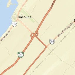 Cacouna Street Map