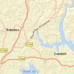Combrit Street Map