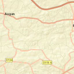 Augan Street Map