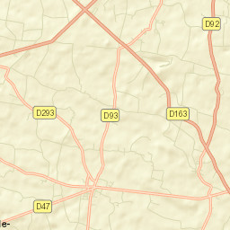 Tresbœuf Street Map