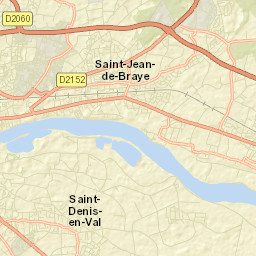 Saint-Jean-de-Braye Street Map