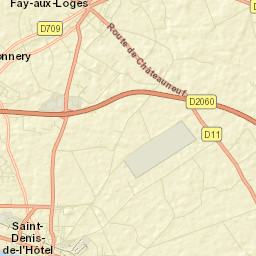 Fay-aux-Loges Street Map