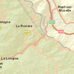 Rupt-sur-Moselle Street Map