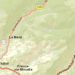Fresse-sur-Moselle Street Map