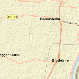 Blodelsheim Street Map