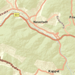 Titisee-Neustadt Street Map